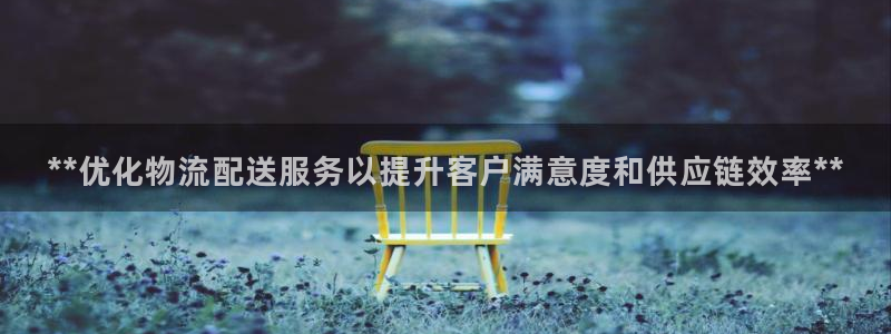 28圈注册条件:**优化物流配送服务