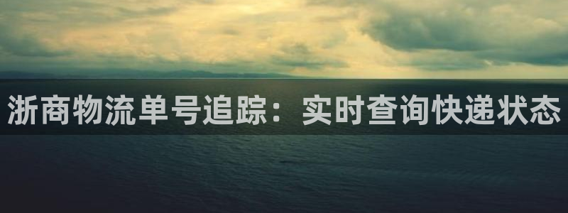 28圈注册登录链接流程：浙商物流单号