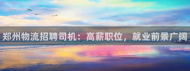 28圈ccm游戏：郑州物流招聘司机：
