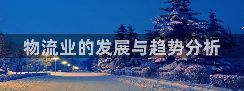 28圈注册网站APP：物流业的发展与趋势分析